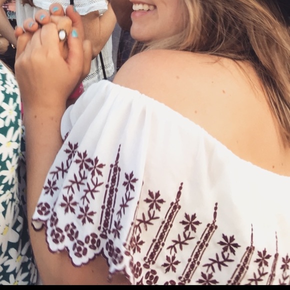 Off the shoulder blouse - Picture 4 of 4